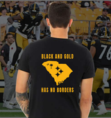 Palmetto State Youth Tee - Black & Gold Has No Borders