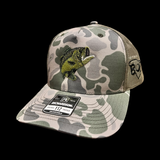 Richardson 112 803 Bass Duck Camo Marsh Trucker Hat