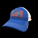 Richardson 111 Blue FL Performance Trucker Hat