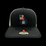 Richardson 112 Georgia Betsy Ross Navy Performance Trucker Hat