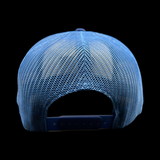 Richardson 112 White Blue Florida Performance Trucker Hat