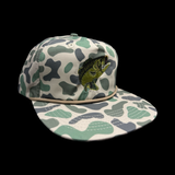Lost Bass 803 Oldscool Marsh Flatbill Rope Hat