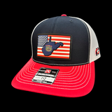 Richardson 112 West Virginia Patriotic Trucker Hat