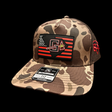 Richardson 112 803 Gilbert Indians Duck Camo Performance Trucker Hat
