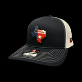 Richardson 112 Texas Betsy Ross Navy Performance Trucker Hat