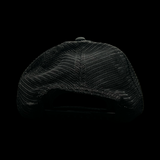 Richardson 111 3D Palmetto Moon Waving Black Performance Relaxed Hat