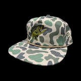 Lost Bass 803 Oldscool Marsh Flatbill Rope Hat