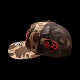 Richardson 112 803 Gilbert Indians Duck Camo Performance Trucker Hat