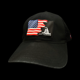 Richardson 111 Don’t Tread On Me 3D Waving Flag Relaxed Hat