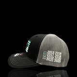 803 Dutch Fork 8X Champion Black Steel Trucker Hat
