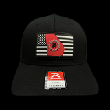 Richardson 110 Black Fitted Georgia Performance Hat