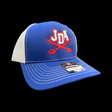 PRE_SALE: JDA Raiders Blue White Special Edition 803 Structured Trucker Hat