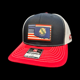 Richardson 112 Oklahoma Patriotic Trucker Hat