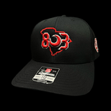PRE-SALE BEGINS AUG 25: 803 Barnwell Warhorses Midnight Trucker Hat