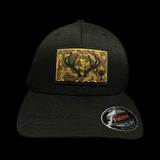 Flexfit Deer Antlers PVC Performance Cotton Fitted Hat