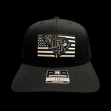 Richardson 112 Gilbert America 803 Midnight Bottomland Performance Trucker Hat