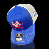 PRE_SALE: JDA Raiders Blue White Special Edition 803 Structured Trucker Hat