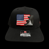 Richardson 112 Don’t Tread On Me 3D Waving Flag Trucker Hat