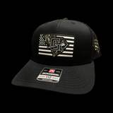 Richardson 112 Gilbert America 803 Midnight Bottomland Performance Trucker Hat