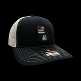 Richardson 112 Georgia Betsy Ross Navy Performance Trucker Hat