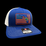 Richardson 112 Blue FL Performance Trucker Hat
