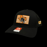 Richardson 110 Fitted Black Texas Performance Hat