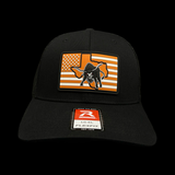 Richardson 110 Fitted Black Texas Performance Hat