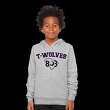 White Knoll T-Wolves YOUTH Special Edition Distressed Flag Hoodie
