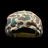 803 Lost Deer Oldscool Chocolate Relaxed Flatbill Hat