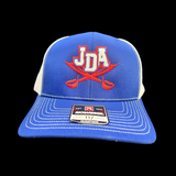 PRE_SALE: JDA Raiders Blue White Special Edition 803 Structured Trucker Hat