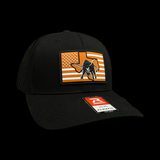 Richardson 110 Fitted Black Texas Performance Hat