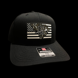 Richardson 112 Gilbert America 803 Midnight Bottomland Performance Trucker Hat