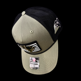 843 Richardson Marsh Bottomland Camo Performance PVC Patch Rope Trucker Hat