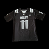 Gray Collegiate Academy Replica Game Day Football Jersey