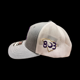 Richardson 112Y Batesburg-Leesville Panthers 803 Purple White YOUTH Trucker Hat