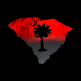 Palmetto Moon Garnet and Black Metal Wall Decor - 2 sizes