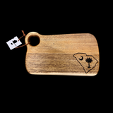 Acacia Wood 11” inch Palmetto Moon Kitchen Cutting Board