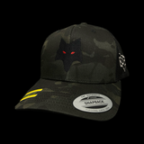 Yupoong Swampfox 803 Black Camo Trucker Hat