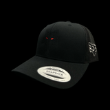 Yupoong Swampfox 803 Black Trucker Hat