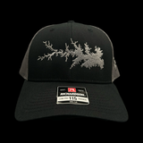 Richardson 115 Lake Murray 803 Black Steel Trucker