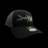 Richardson 115 Lake Murray 803 Black Steel Trucker