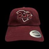 Yupoong 803 Gen II Garnet Adjustable Relaxed Fit Cleanup Hat