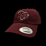 Yupoong 803 Gen II Garnet Adjustable Relaxed Fit Cleanup Hat