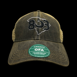 803 Legacy Black Gen II Relaxed Fit Trucker Hat