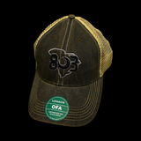 803 Legacy Black Gen II Relaxed Fit Trucker Hat