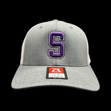 Saluda Tigers 864 Special Edition 3D Heather White Fitted Trucker Hat