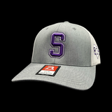 Saluda Tigers 864 Special Edition 3D Heather White Fitted Trucker Hat