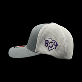 Saluda Tigers 864 Special Edition 3D Heather White Fitted Trucker Hat