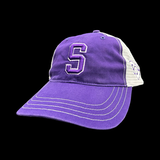 Saluda Tigers 864 Special Edition 3D Purple White Relaxed Trucker Hat