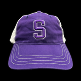 Saluda Tigers 864 Special Edition 3D Purple White Relaxed Trucker Hat